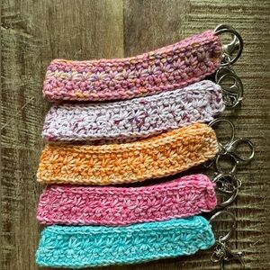 Handmade crochet keychain